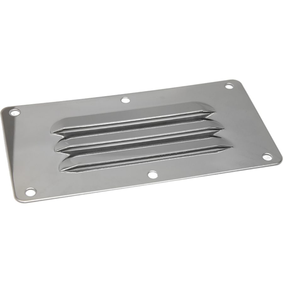 SEA-DOG 331380-1 STAINLESS STEEL LOUVERED VENT - 5 INCH X 2-5/8 INCH