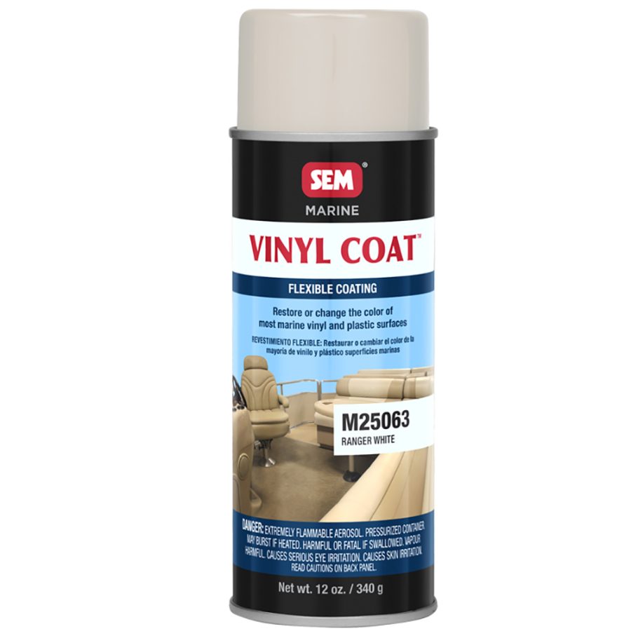 SEM M25063 VINYL COAT- RANGER WHITE - 12OZ