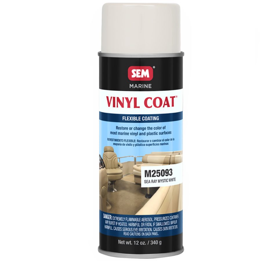 SEM M25093 VINYL COAT- SEA RAY MYSTIC WHITE - 12OZ