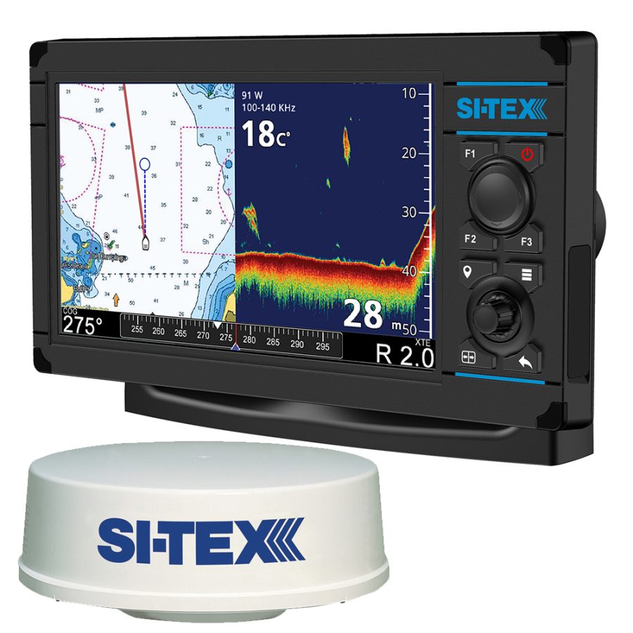 SI-TEX NAVPRO900FR NAVPRO 900F W/MDS-12 WIFI 24 INCH HI-RES DIGITAL RADOME RADAR W/15M CABLE