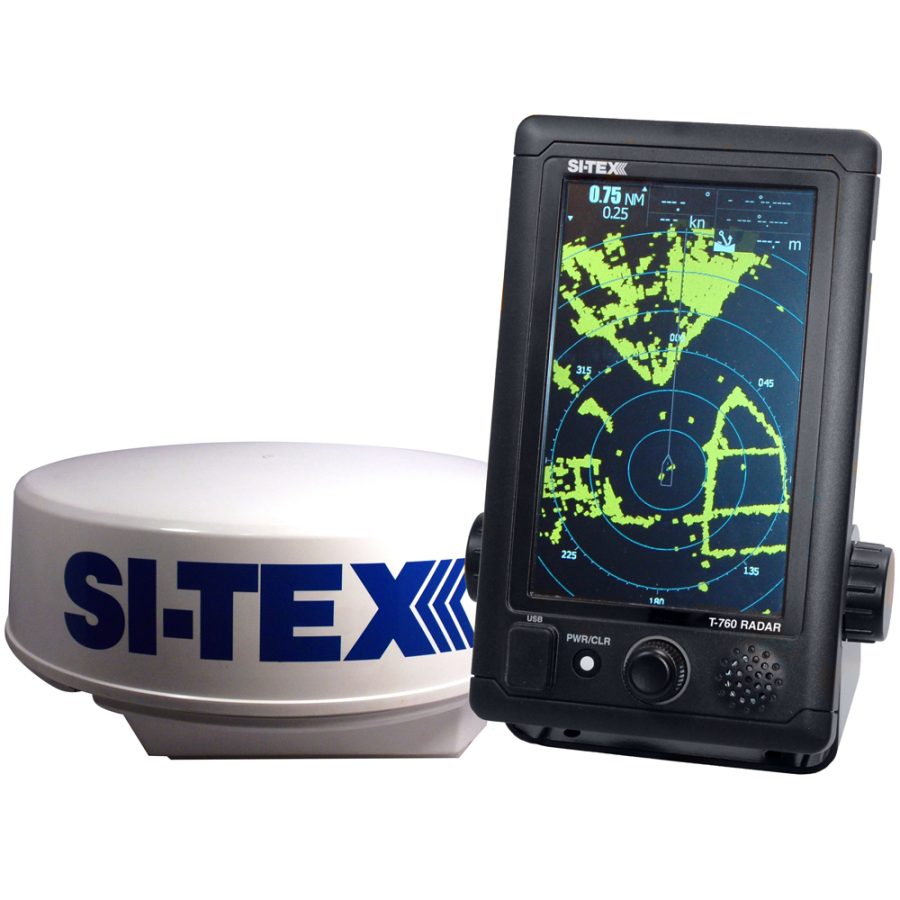 SI-TEX T-760 SITEX 7 INCH TOUCH SCREEN RADAR SYSTEM WITH 4KW 18 INCH DOME