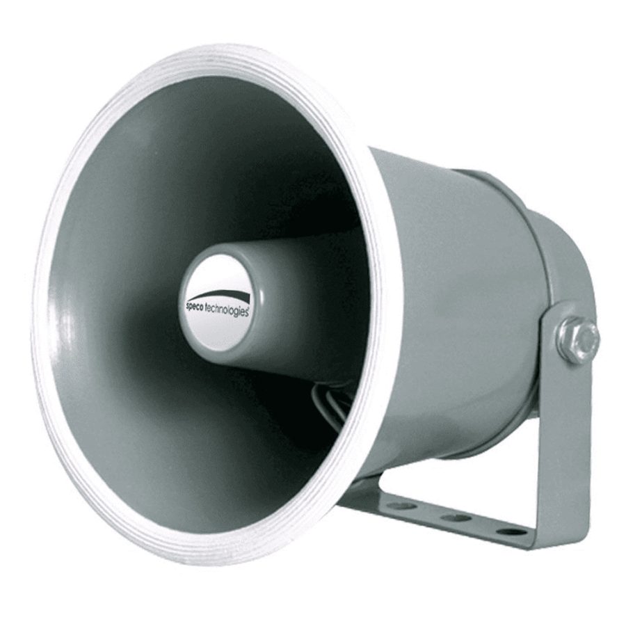 SPECO SPC10 6 INCH WEATHER-RESISTANT ALUMINUM SPEAKER HORN 8 OHMS