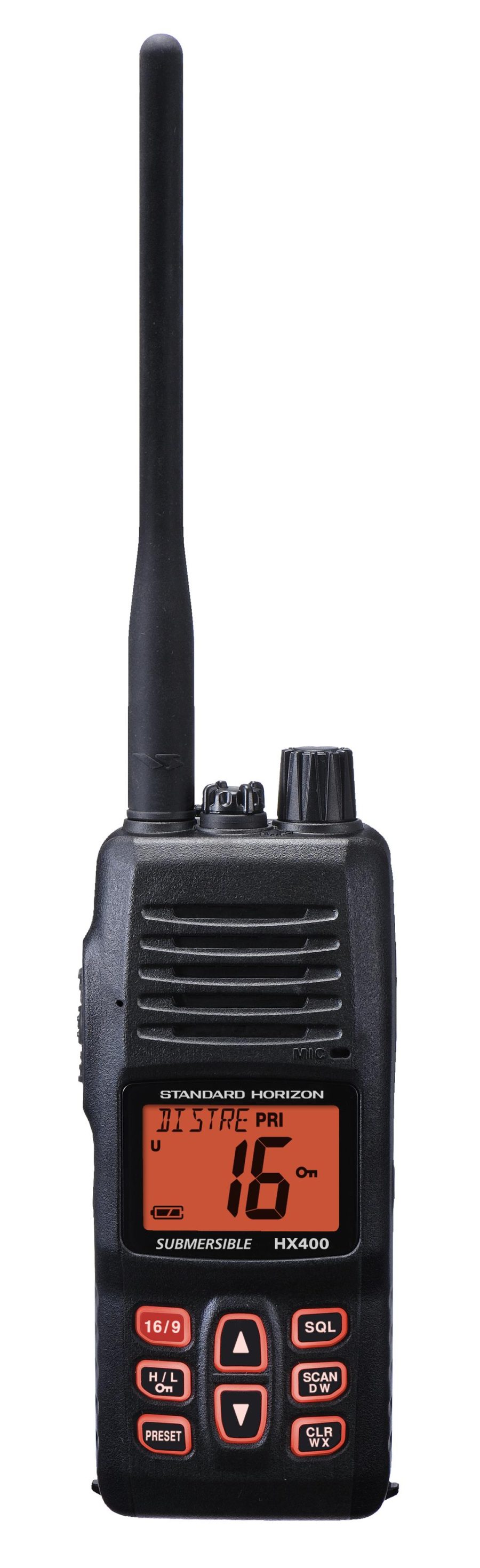 STANDARD HORIZON HX400 Horizon W/SBR-29LI, Handheld VHF Marine Radio