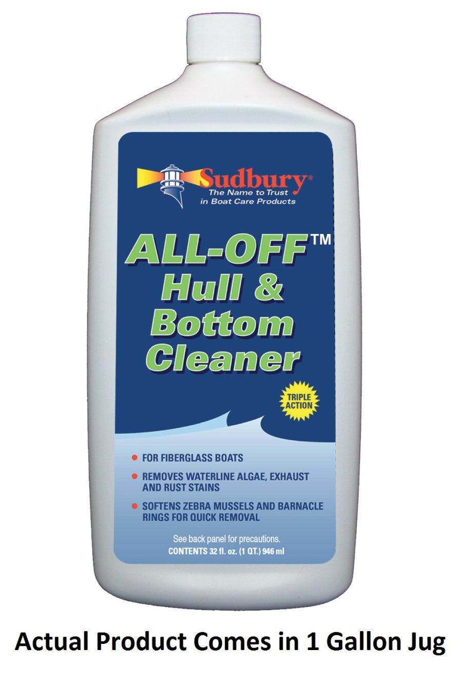 SUDBURY 20128 ALL-OFF HULL+BOTTOM CLEANER128 OZ