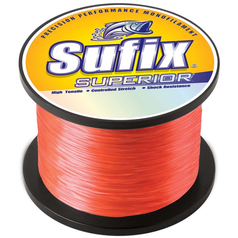 SUFIX 636-115 Superior Neon Fire Monofilament - 15lb - 840 yds