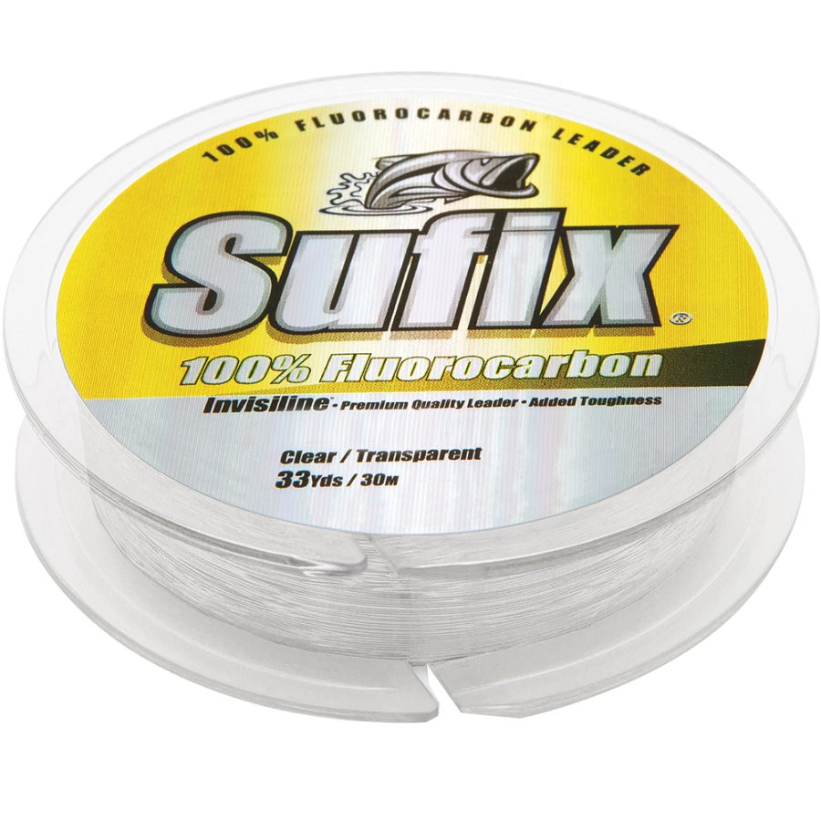 SUFIX 683-050 100% FLUOROCARBON INVISILINELEADER - 50LB - 33YDS