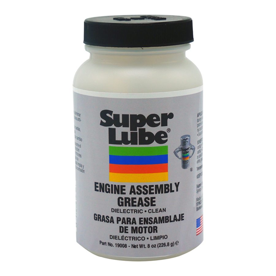 SUPER LUBE 19008 ENGINE ASSEMBLY GREASE - 8OZ BRUSH BOTTLE