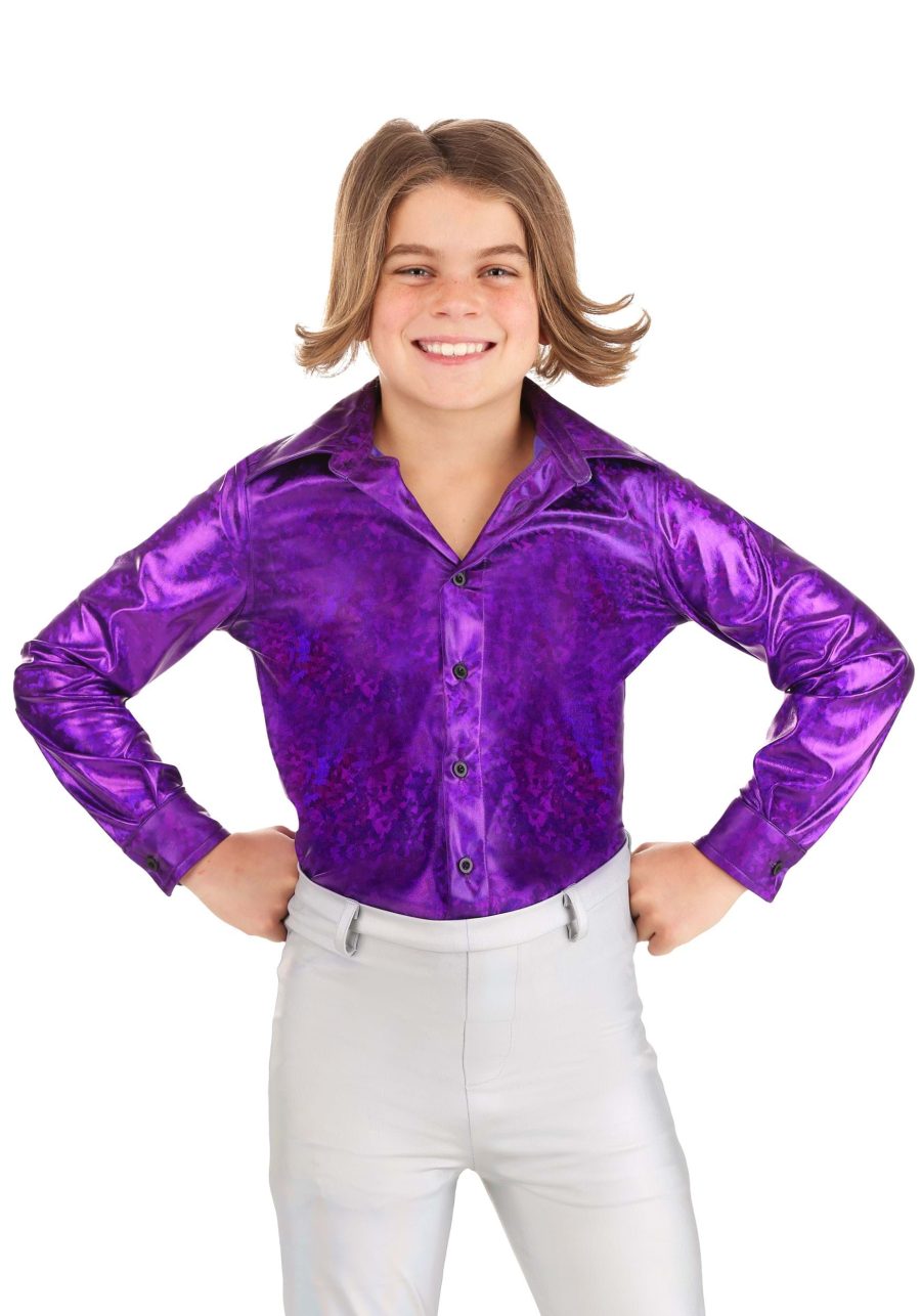 Shattered Glass Disco Shirt for Kid's