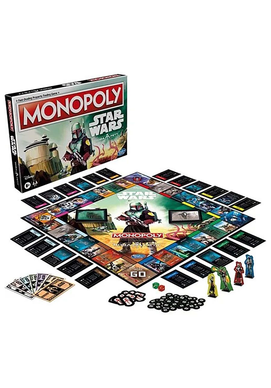 Star Wars Boba Fett Edition Monopoly Board Game