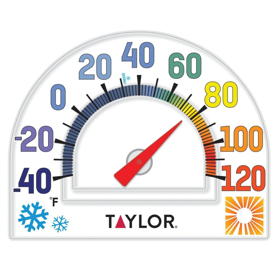 TAYLOR 5323 Four-Season Static Cling Thermometer