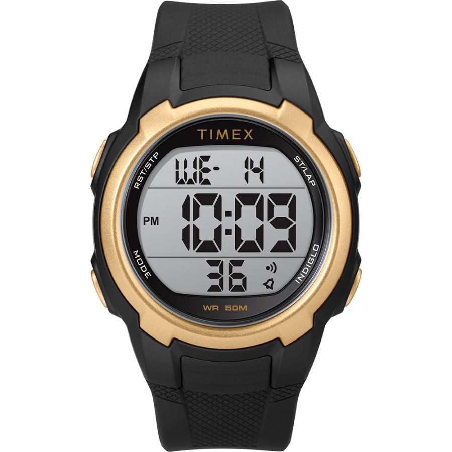 TIMEX TW5M33600SO T100 BLACK/GOLD - 150 LAP