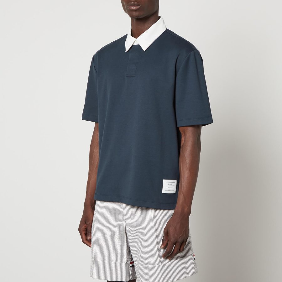 Thom Browne Cotton-Jersey Rugby Shirt - 2/M