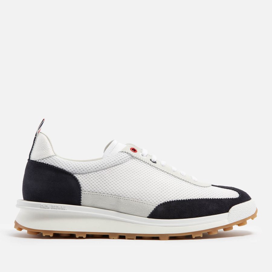 Thom Browne Men's Suede and Mesh Trainers - UK 11