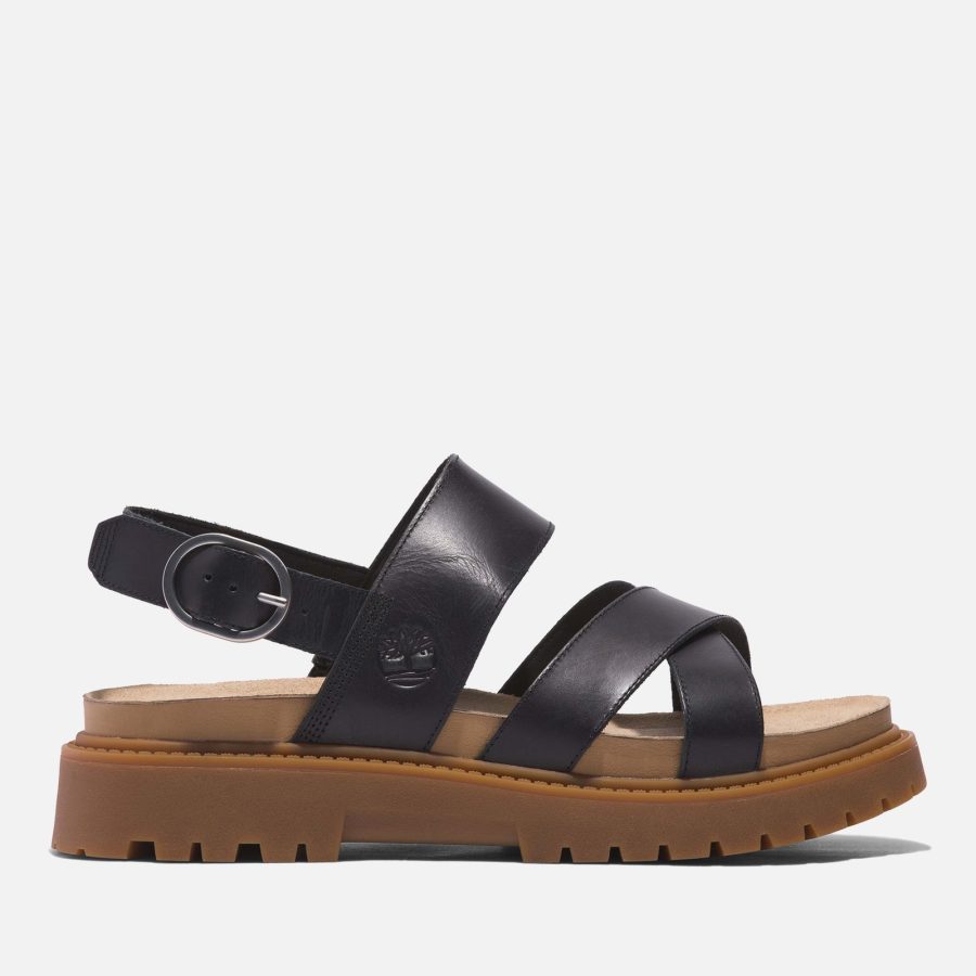 Timberland Women's Clairemont Way Leather Sandals - UK 5