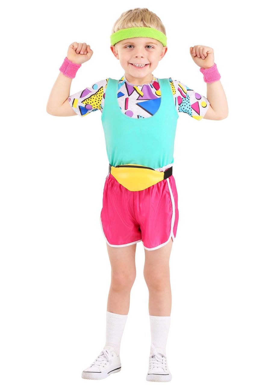 Toddler Work It Out 80s Costume
