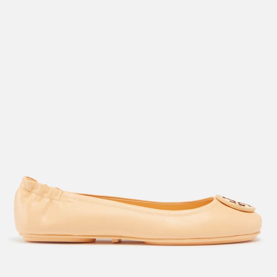 Tory Burch Women's Minnie Travel Leather Ballet Flats - UK 5