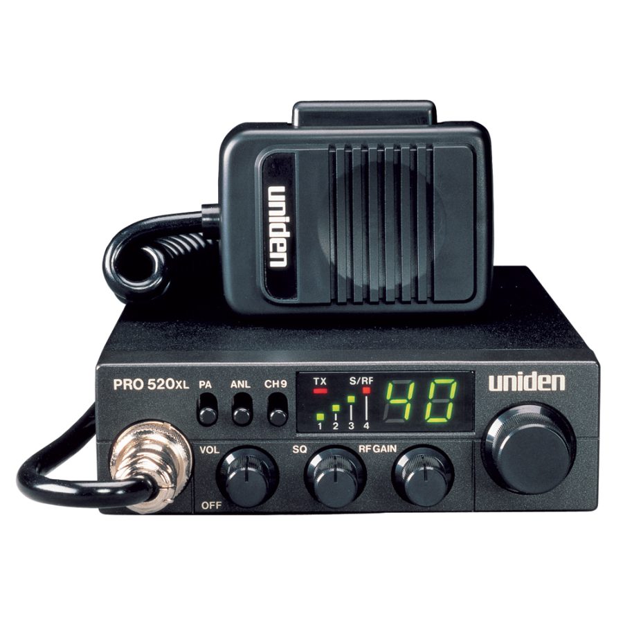 UNIDEN PRO520XL CB RADIO WITH 7 WATT AUDIO OUTPUT