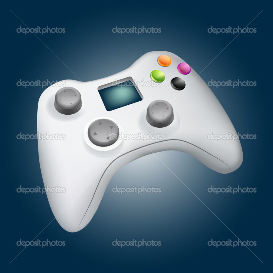 Vector Game Controller Illustration