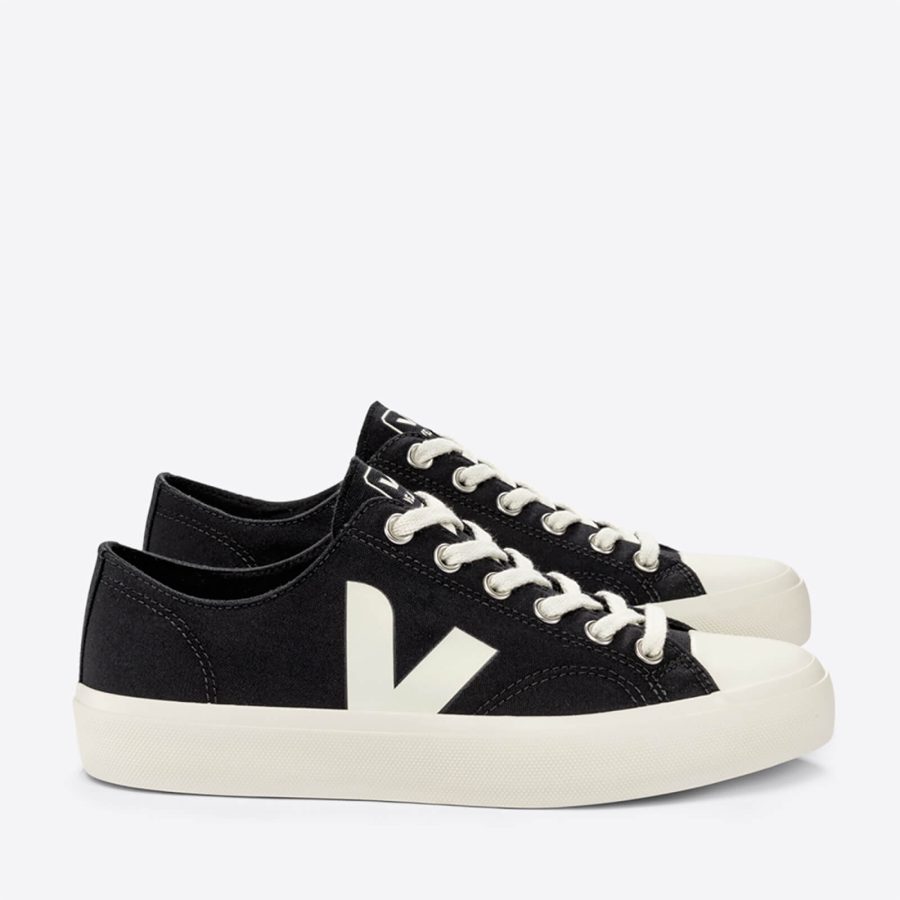 Veja Wata II Low Canvas Trainers - UK 3