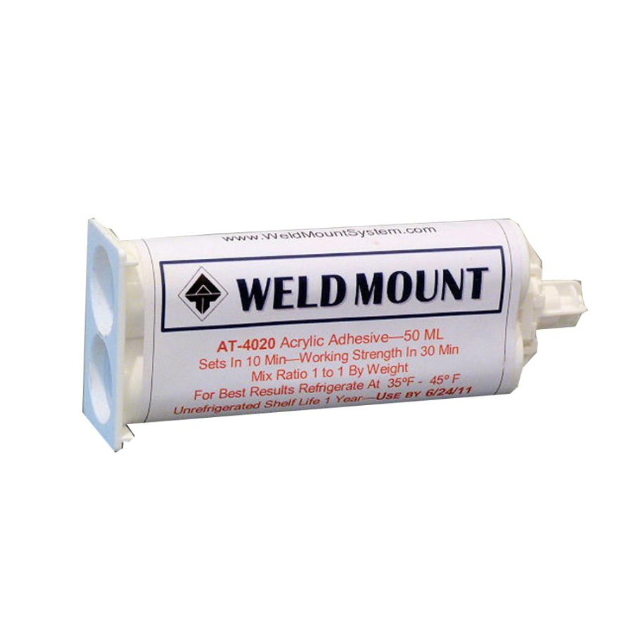 WELD MOUNT 402010 AT-4020 ACRYLIC ADHESIVE - 10-PACK