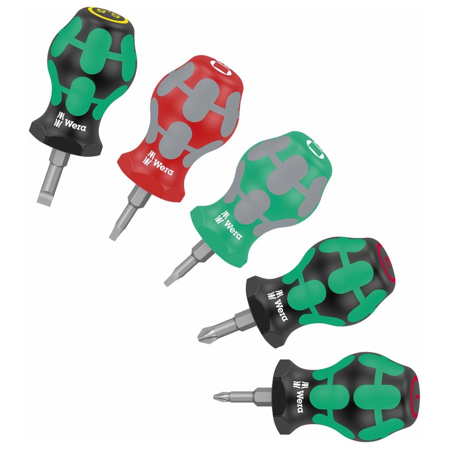 WERA 05008872001 Stubby Set Screwdriver set (5 piece set)