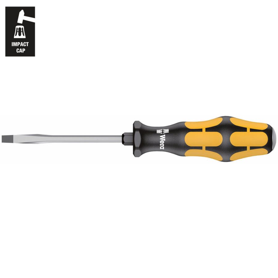 WERA 05018262001 Kraftform Chiseldriver Slotted Screwdriver - 4.5mm Head