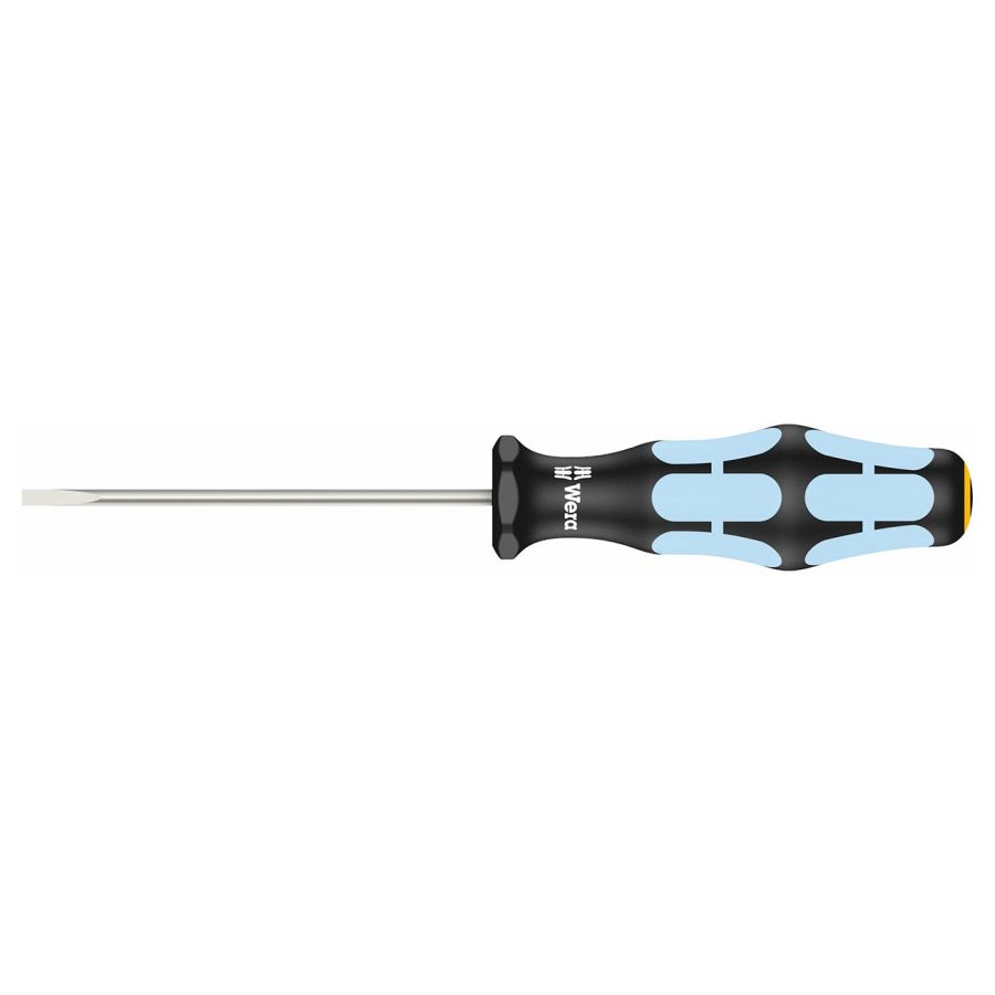 WERA 05032001001 Stainless Steel Screwdriver: Slotted 3 x 80mm