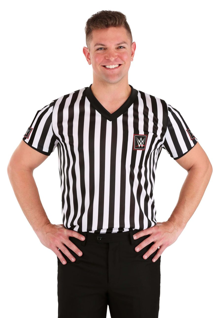 WWE Referee Shirt Costume for Men