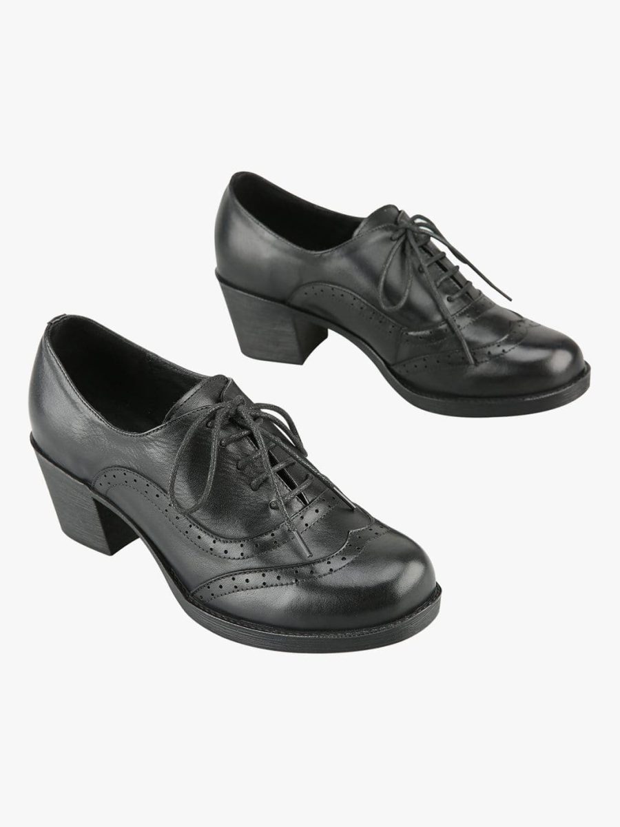 Women's Vintage Leather Shoes