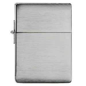 ZIPPO 1935.25 Windproof Lighter 1935 Replica w/o slashes Brushed Chrome