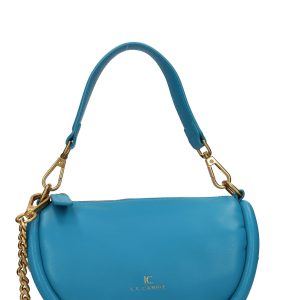 la carrie Bags.. Clear Blue