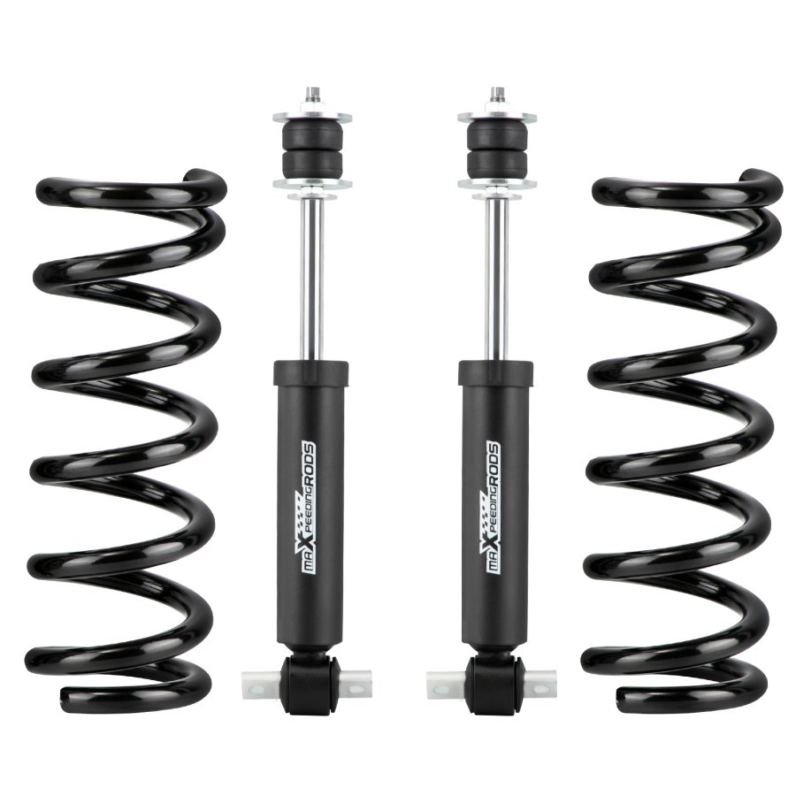 maXpeedingrods 2 Leveling Kit compatible for Ram 1500 2WD 2009-2018 Shocks + Coil Springs V8 only