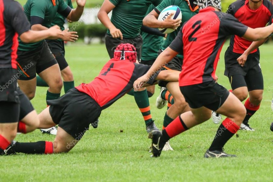 rugby game in japan