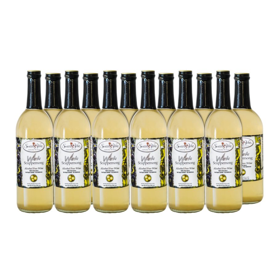 100% Pure Scuppernong Juice - Case (12 Bottles)