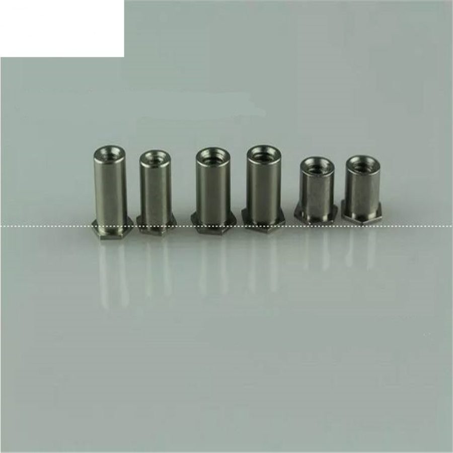 1000pc BSO-M2.5-10 Blind Threaded Standoffs Feigned Crimped Sheet Metal Standoff