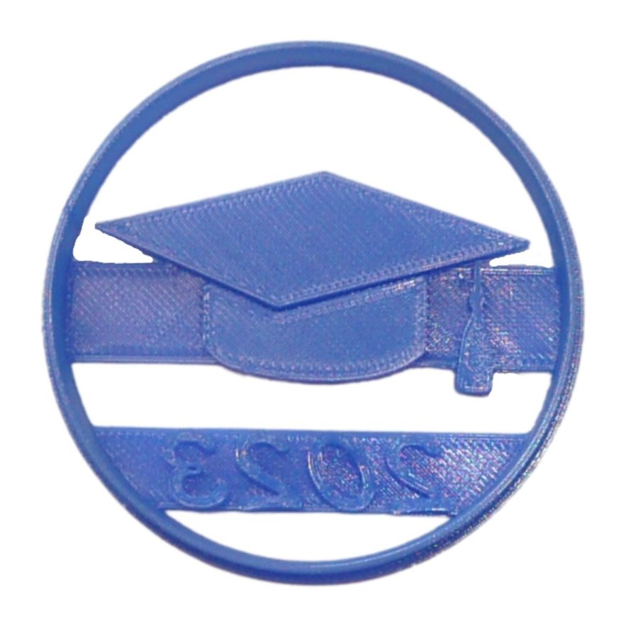 2023 Graduation Cap Tassel Graduating Year Cookie Cutter Made In USA PR4765