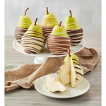 Belgian Chocolate-Dipped Pears, Coated Fruits Nuts, Gifts by Harry & David