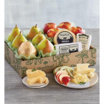 Deluxe Pears, Apples, And Cheese Gift, Assorted Foods, Fresh Fruit by Harry & David