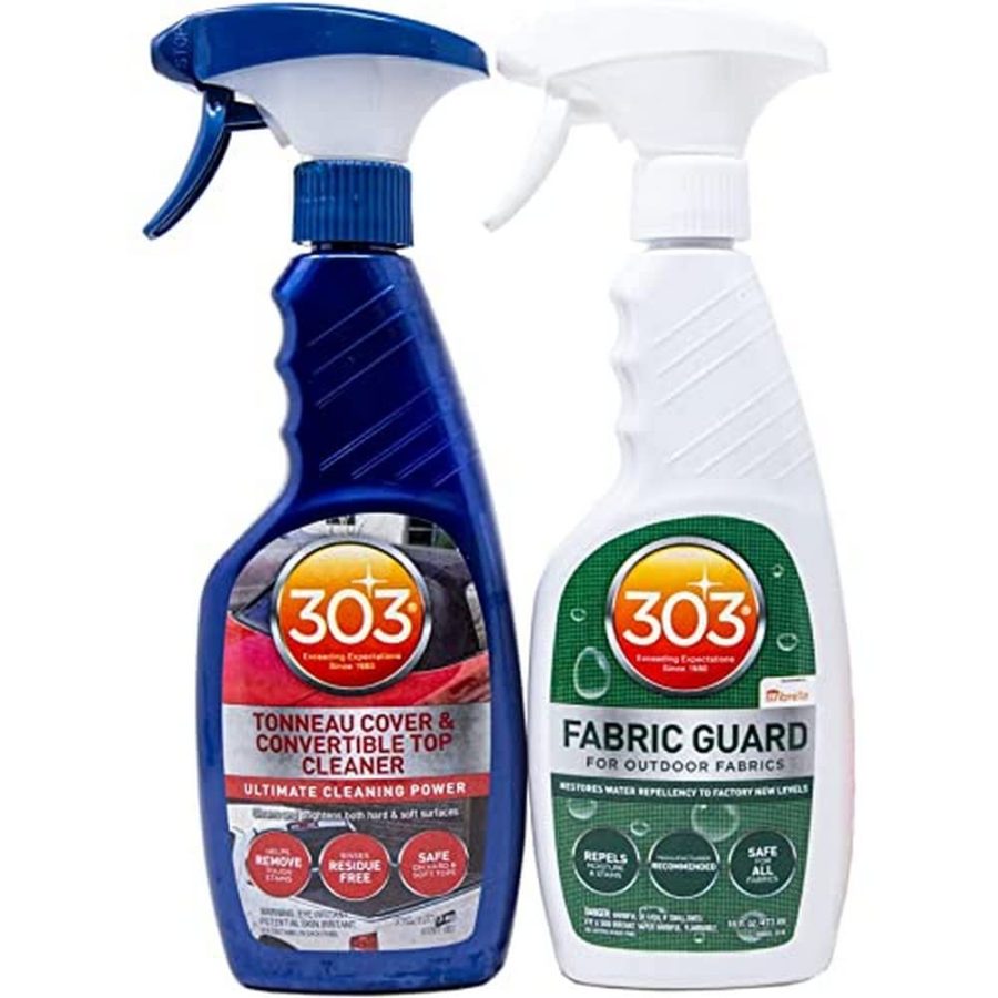 303 30520 Convertible Fabric Top Cleaning and Care Kit - Cleans And Protects Fabric Tops - Includes Tonneau Cover And Convertible Top Cleaner 16 fl. oz. + Fabric Guard