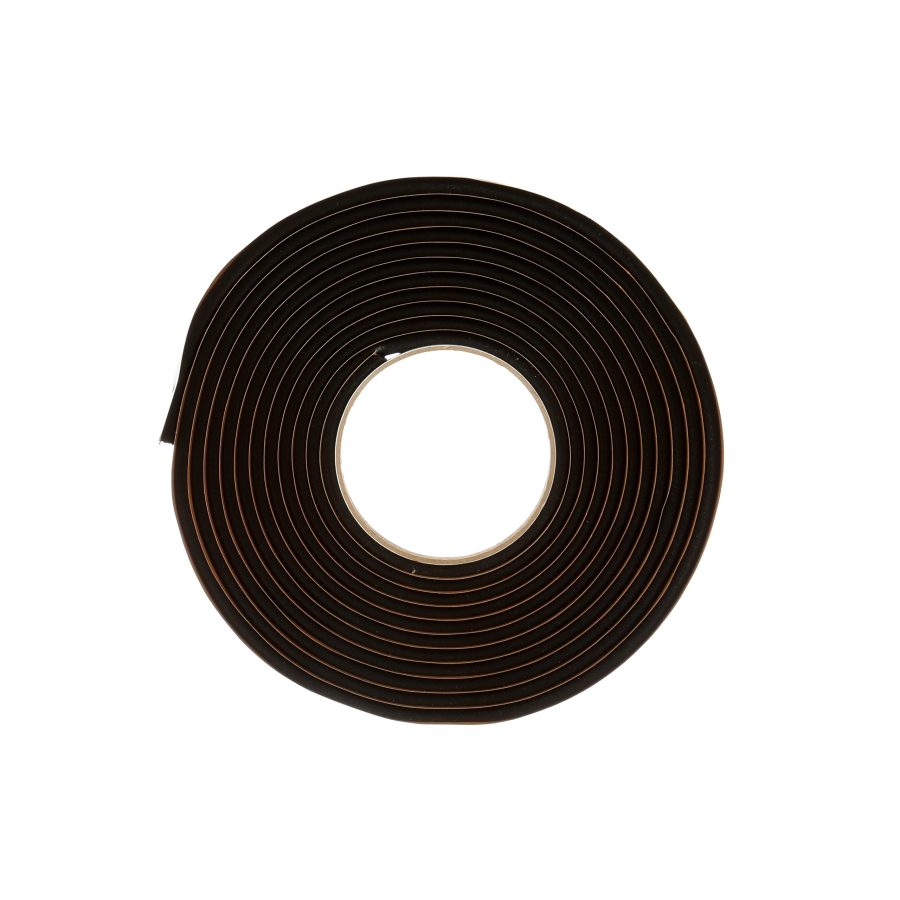 3M 08610 MWUR9 Windo-Weld Round Ribbon Sealer, 1/4 in x 15 ft Kit, black