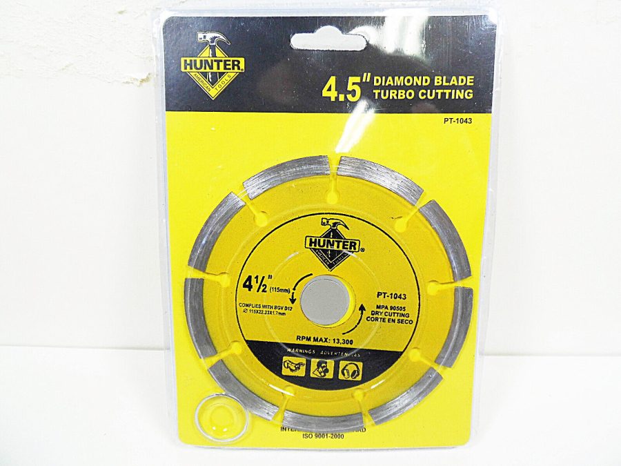 4.5" Cutting Blade Wheel Diamond Turbo Saw Grinder Blades Dry Cut Wheels 1 Piece