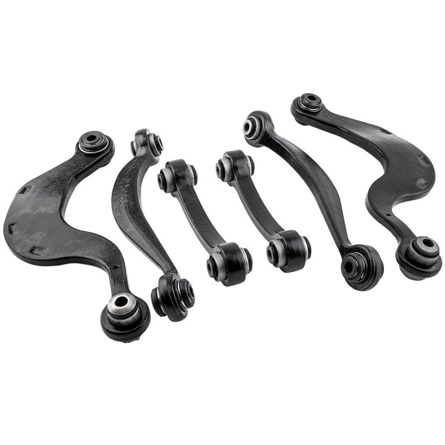 6pcs Rear Upper Control Arm Kit LHRH compatible for GMC Acadia compatible for Buick Enclave 07-15 3.6L