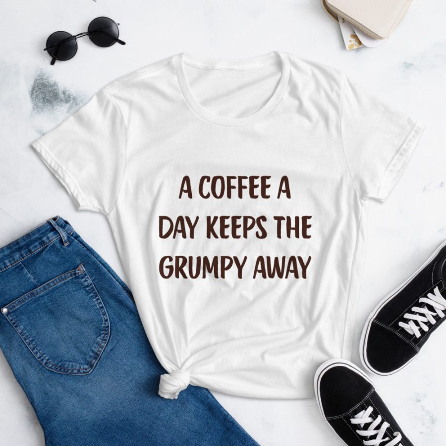 A Coffee A Day Keeps The Grumpy Away T-Shirt