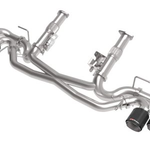 AFE 49-34127NM-C MACH Force-Xp Cat-Back Exhaust System for 2020 Corvette (C8), 3 INCH to 2-1/2 INCH