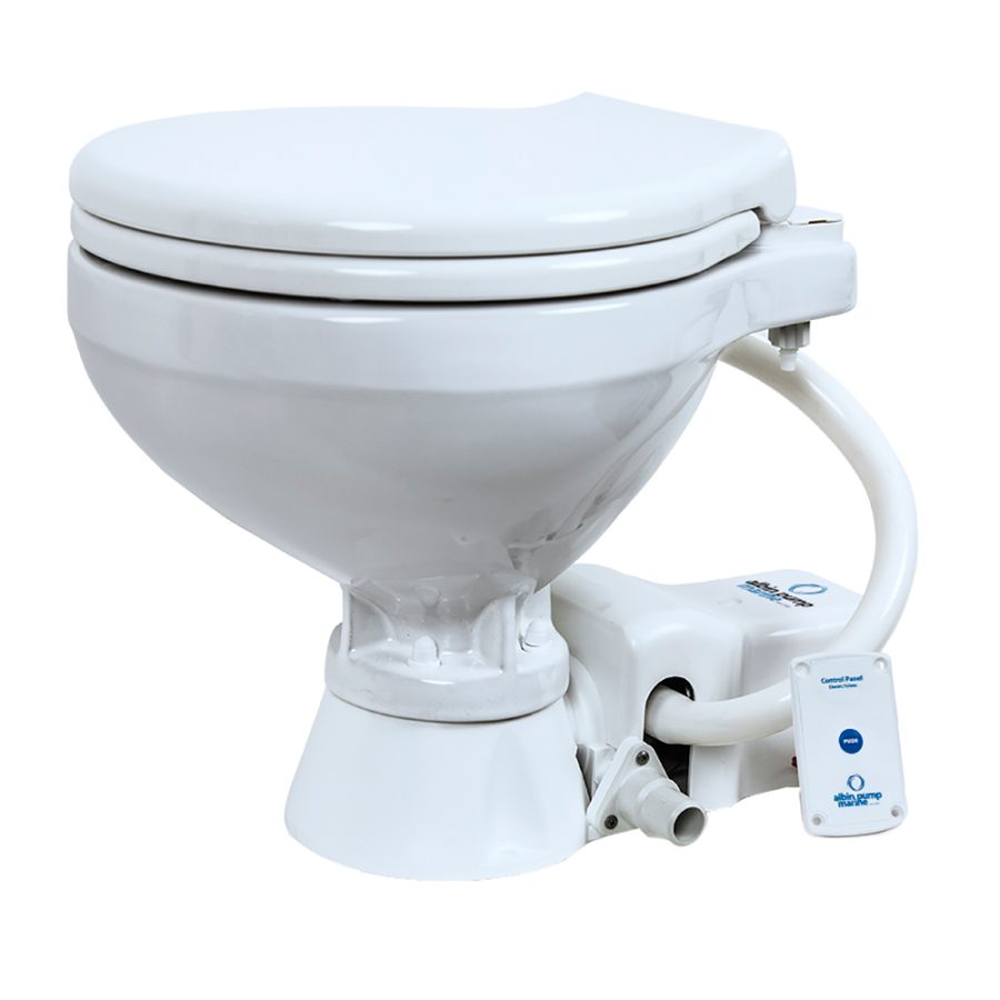 ALBIN 07-02-004 TOILET STANDARD ELECTRIC EVO COMPACT - 12V