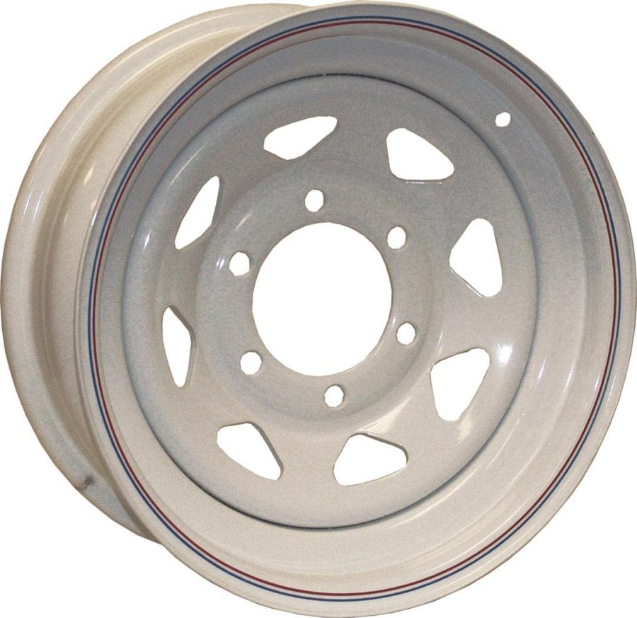 AMERICANA 20354 Spoke Steel Wheel, 14X6 5H-4.5 Galvanized