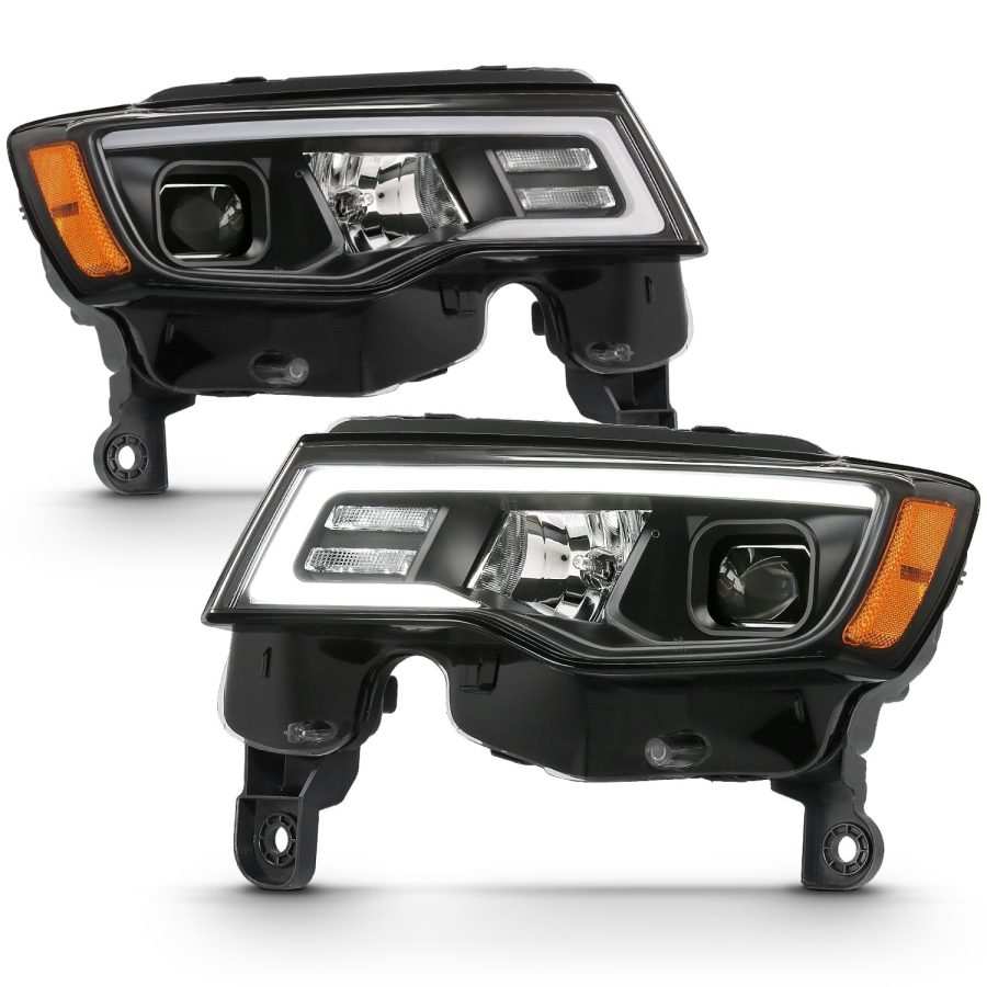 ANZO 111418 Projector Headlamps Fits Jeep Grand Cherokee