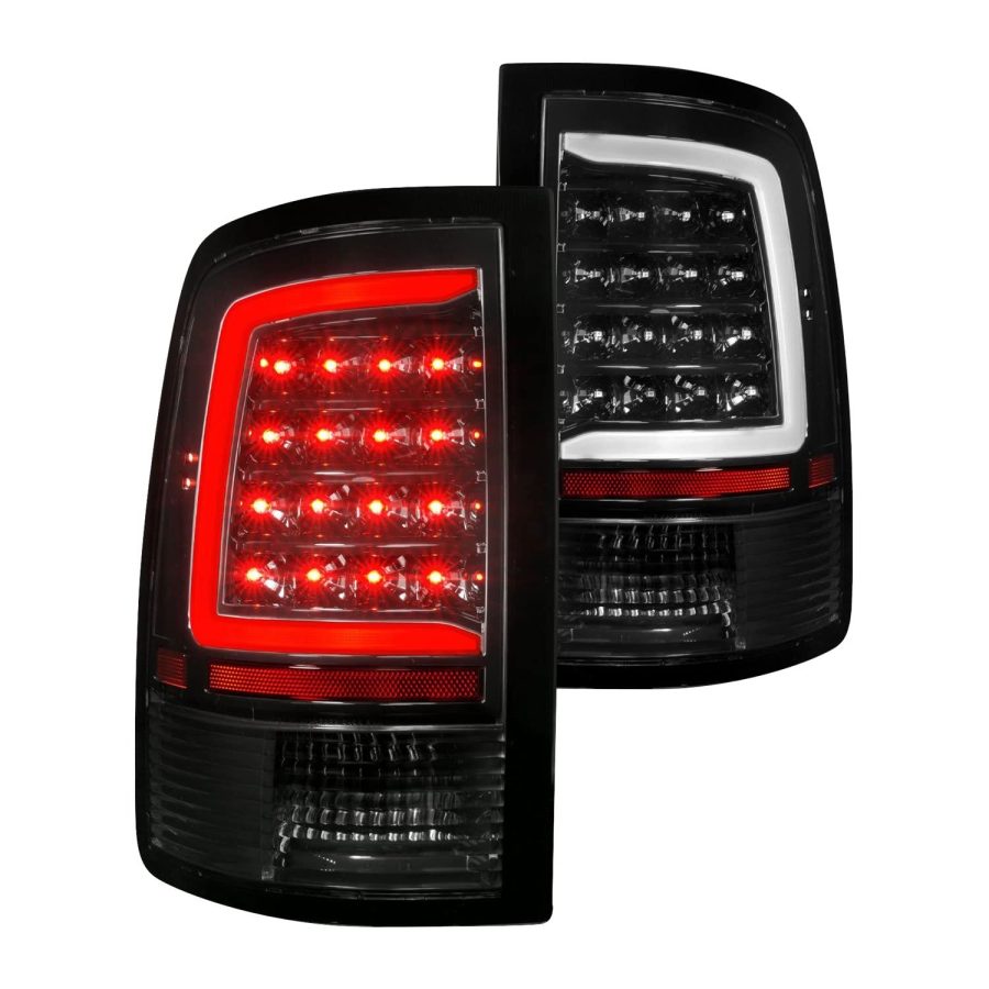 ANZO 311452 Black Sequential Fiber Optic LED Tail Lights