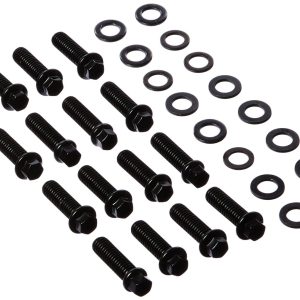 ARP 135-2001 Intake Manifold Bolt Kit, Black Chrome Moly Steel With Hex Style Heads, For Select Chevrolet Applications