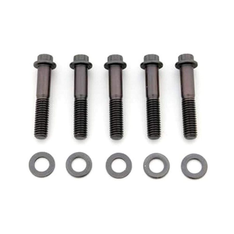 ARP 642-2000 Black Oxide 3/8-16 INCH RH Thread 2.000 INCH UHL 12-Point Bolt with 3/8 INCH Socket and Washer, (Set of 5)